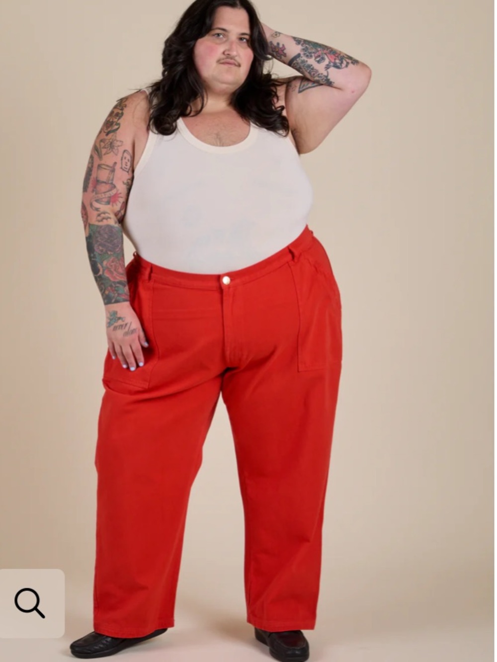 WORK PANTS - MUSTANG
RED